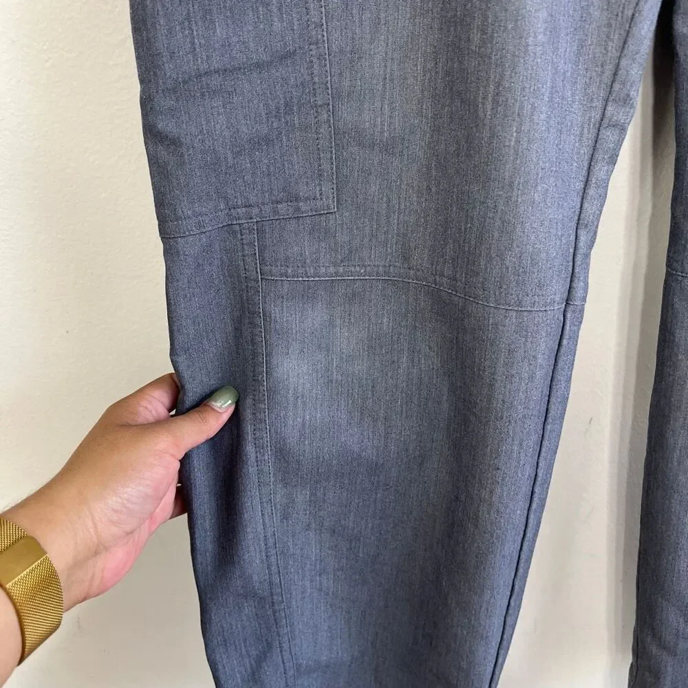 Figs Axim Cargo Scrub Pants Graphite Gray Medium Short Men